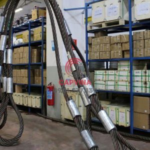 Cáp thép bấm chì 95mm