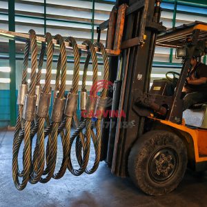 Cáp thép bấm chì 110mm