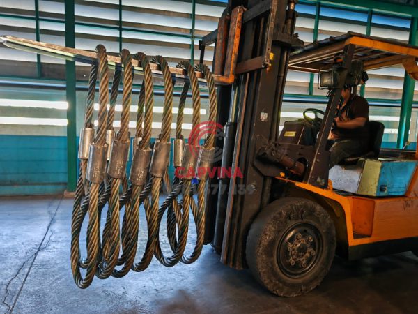 Cáp thép bấm chì 110mm