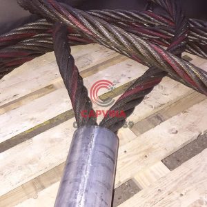 Cáp thép bấm chì 95mm