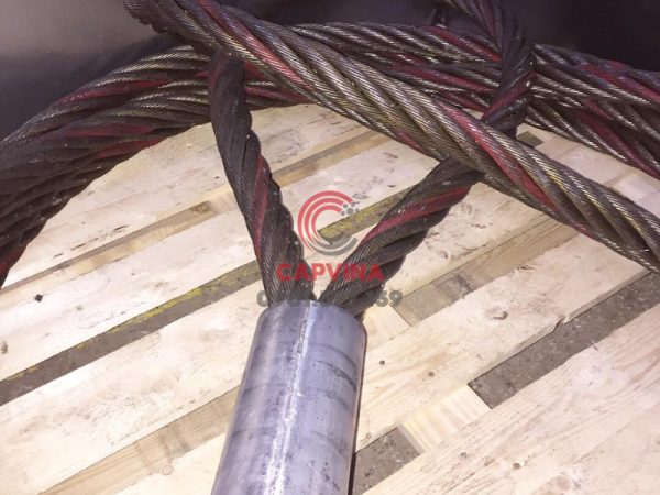 Cáp thép bấm chì 95mm