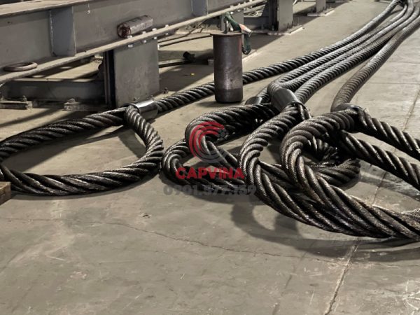 Cáp thép bấm chì 95mm dài 14m