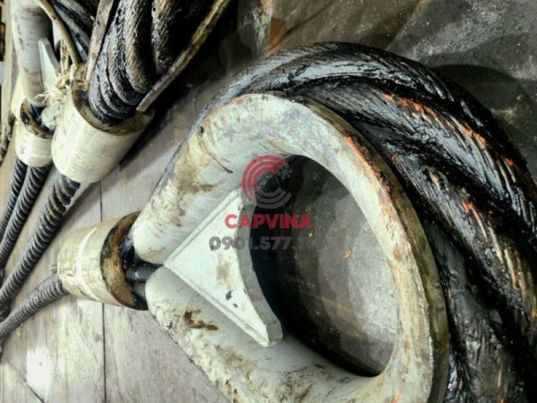 Cáp thép bấm chì 95mm dài 16m