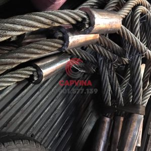 Cáp thép bấm chì 95mm dài 18m