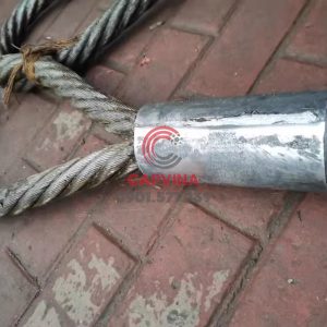 Cáp thép bấm chì 90mm dài 14m