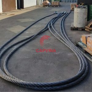 Cáp thép bấm chì 90mm dài 19m