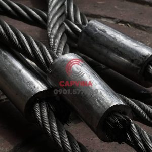 Cáp thép bấm chì 95mm dài 12m