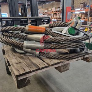 Cáp thép bấm chì 90mm dài 10m