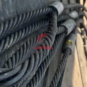 Cáp thép bấm chì 90mm dài 14m