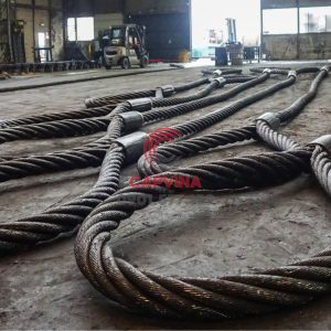 Cáp thép bấm chì 90mm dài 16m