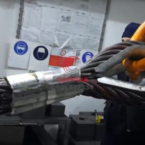 Cáp thép bấm chì 90mm dài 19m