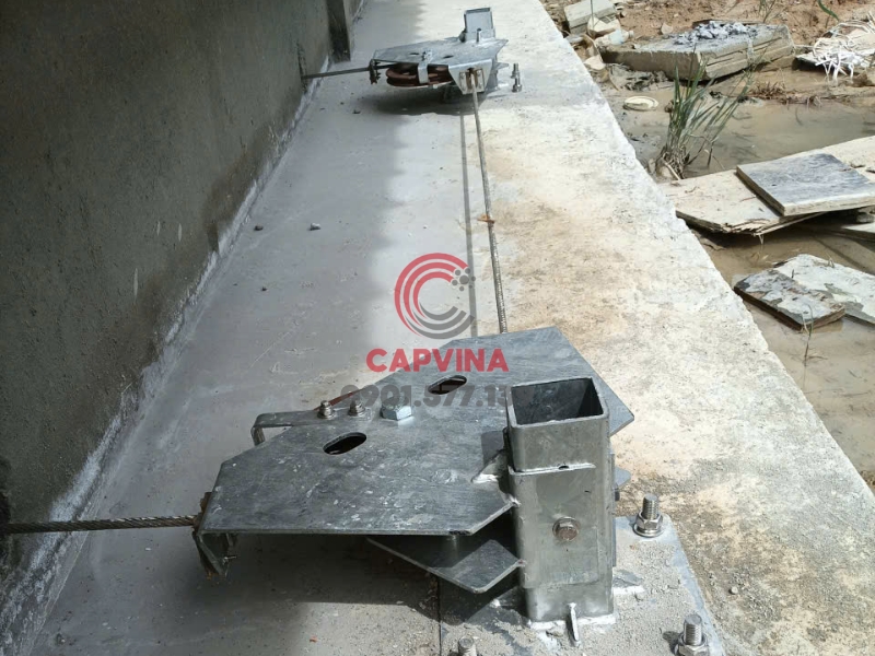cáp inox 8x29 iwrc phi 10 cào phân