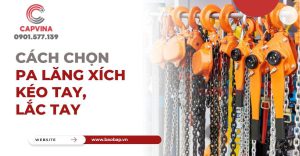 cách chọn pa lăng xích