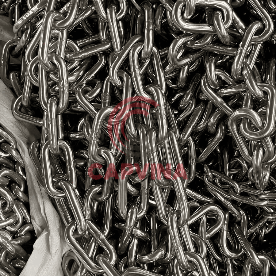 xích inox gia công