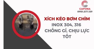 xích kéo bơm chìm