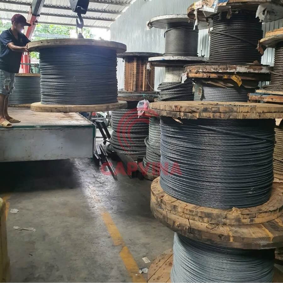 cáp thép ở Quảng Ninh