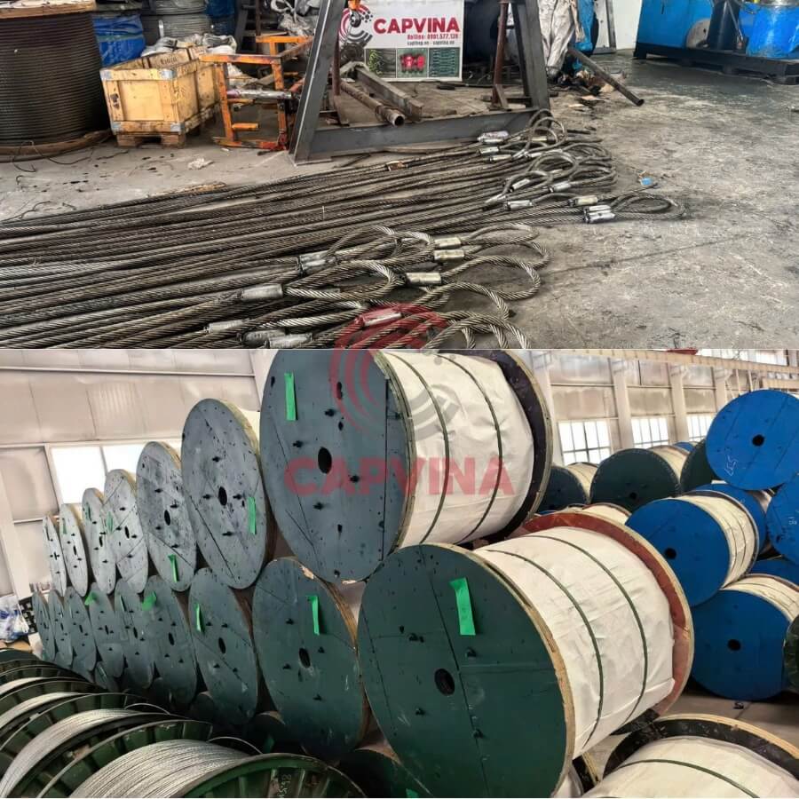 cáp thép ở Quảng Ninh