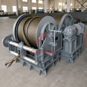 tời thủy lực 1 trống