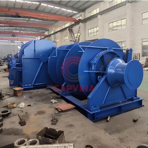 tời thủy lực 2 trống
