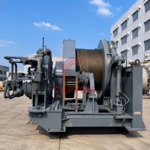 tời thủy lực 1 trống