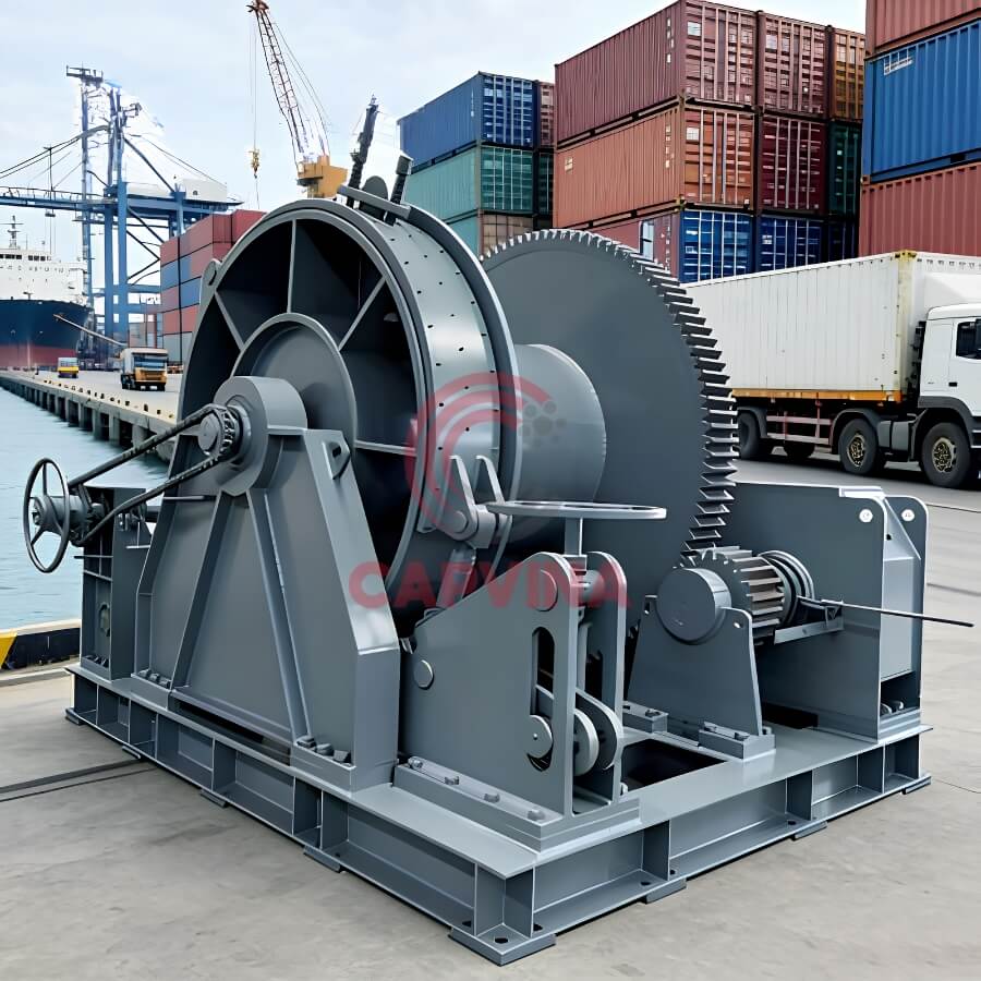 hệ thống tời neo biển