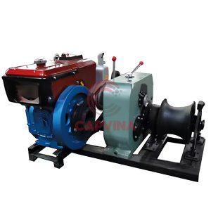Tời neo máy nổ