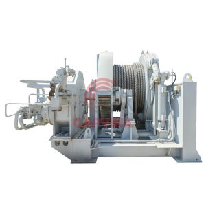tời neo thủy lực trục đứng