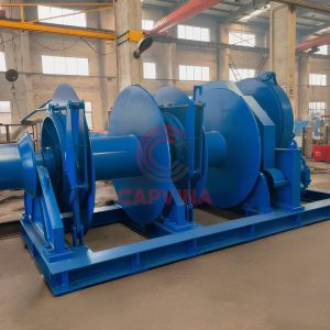 tời thủy lực 2 trống